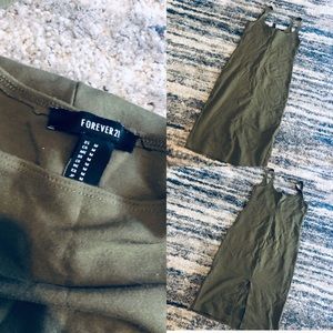 Dress open in the back